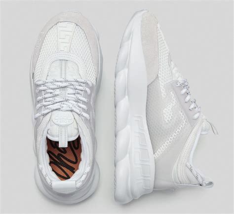 versace white chain reaction